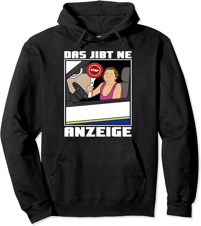 Karin Ritter Das gibt ne Anzeige Pullover Hoodie Amazon.de Fashion